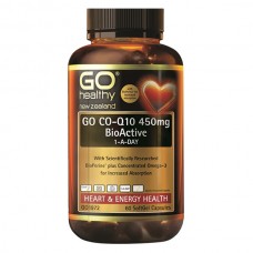 GO HEALTHY 辅酶Q10 保护心脏 高含量 450MG 60粒
